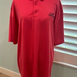Under Armour men’s ozarks golf coral Polo Shirt xl